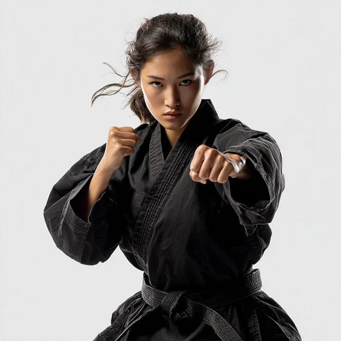 El Cajon teen training in the Dragons program at James Martial Arts Academy