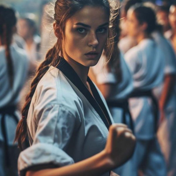 Woman Karate and self-defense El Cajon California